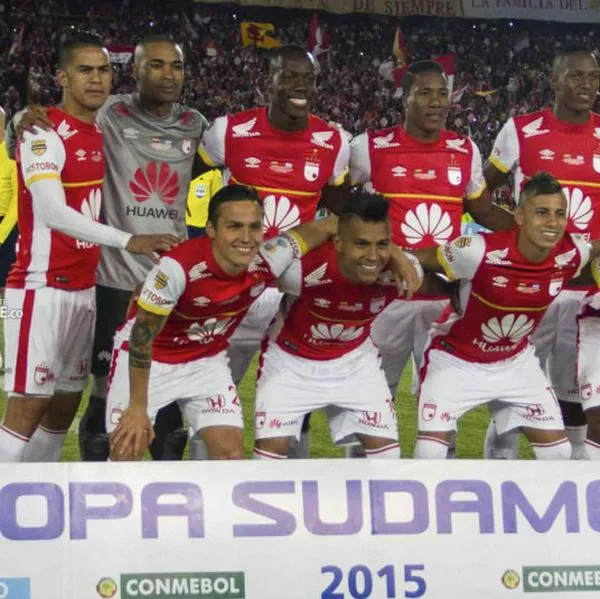 Luis Seijas calentó clásico Santa Fe vs. Millonarios con título de Sudamericana