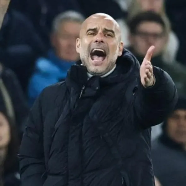 Guardiola explica por qué tenía cara aruñada tras empate Man City y Feyenoord