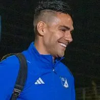 Grabaron a Falcao García comiendo uñas en remate de Millonarios-Santafe