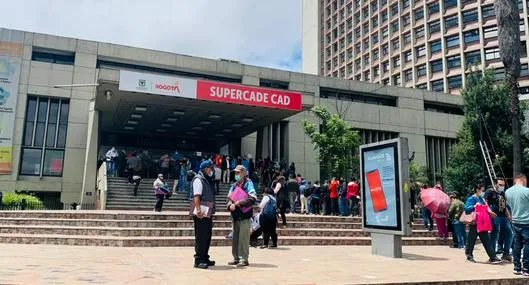 Supercade de Bogotá, en nota sobre en cuáles se puede sacar el pasaporte