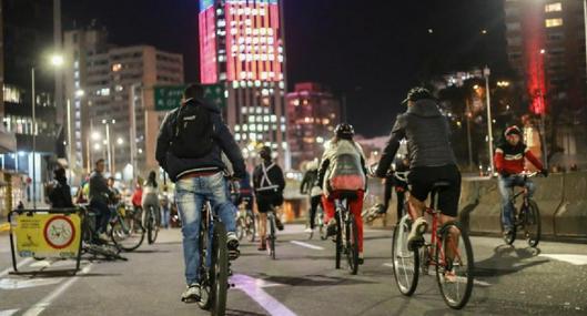 ¿Cuándo hay Ciclovía Nocturna en Bogotá en 2024? 