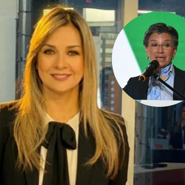 Vicky Dávila se solidariza con Claudia López.