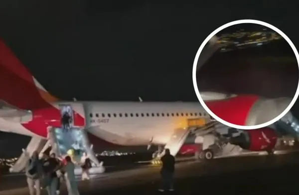Avión de Avianca le explotó un motor en Pereira y pasajeros hablaron del momento