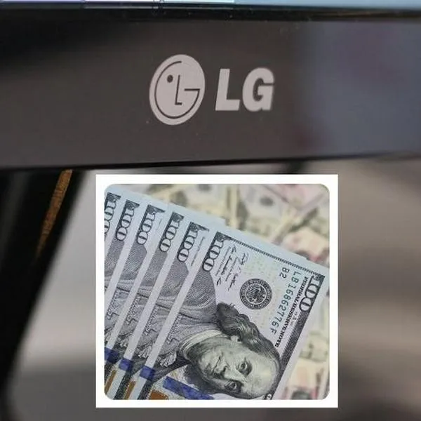 Foto de LG y dólares, en nota de quién es dueño de LG, famosa empresa en Colombia: hay dominante familia al poder