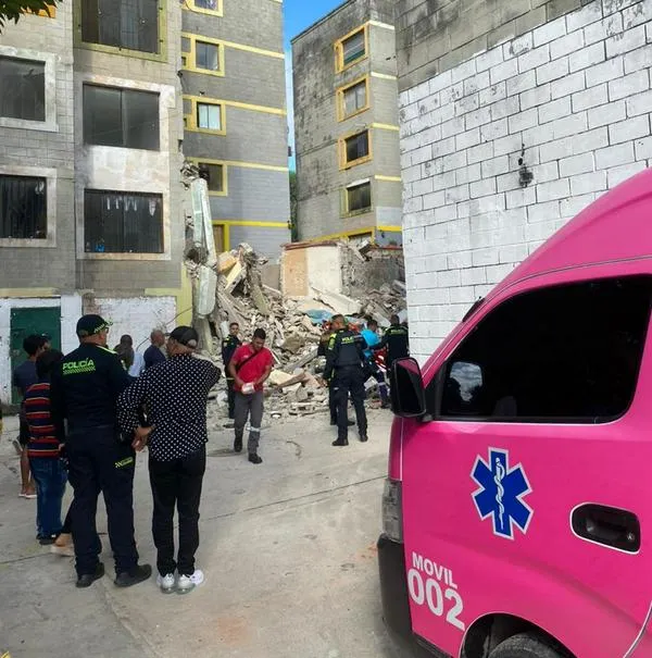 Colapso de edificio tiene varias personas lesionadas.