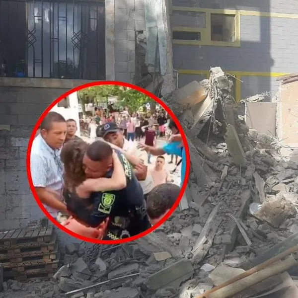 Video de desplome de edificio en Barranquilla: personas debajo de escombros
