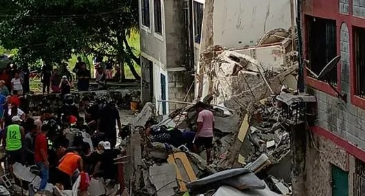 Constructora responsable de la caída del edificio en Barranquilla.