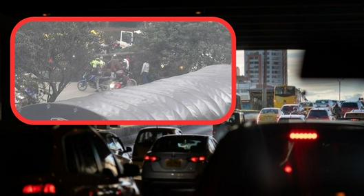 Los hechos ocurrieron durante la madrugada del viernes 29 de noviembre. La avenida se encuentra cerrada y se espera la llegada de las autoridades pertinentes.