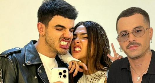 Santiago Talledo, Greeicy y Mike Bahía 