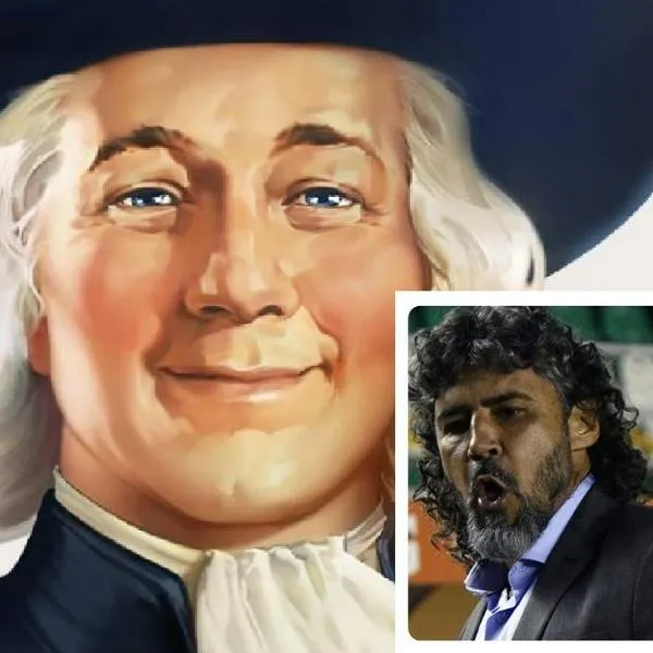 Foto de Quaker y Leonel Álvarez, en nota de quién es dueño de la avena Quaker, historia de logo con hombre y Leonel Álvarez