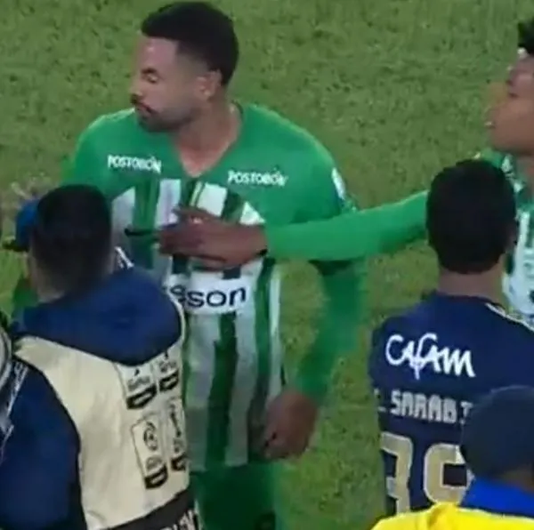 Se armó polémica en Millonarios vs. Nacional por pelea entre Gamero y Cardona sobre racismo contra Marino Hinestroza, jugador del verdolaga. 
