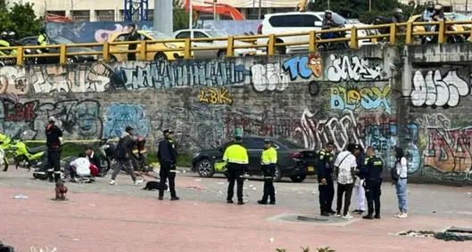 Reportan una explosión en Bogotá hoy: lanzaron granada en Estación Bicentenario de Transmilenio a las 3:00 p. m., según Policía.