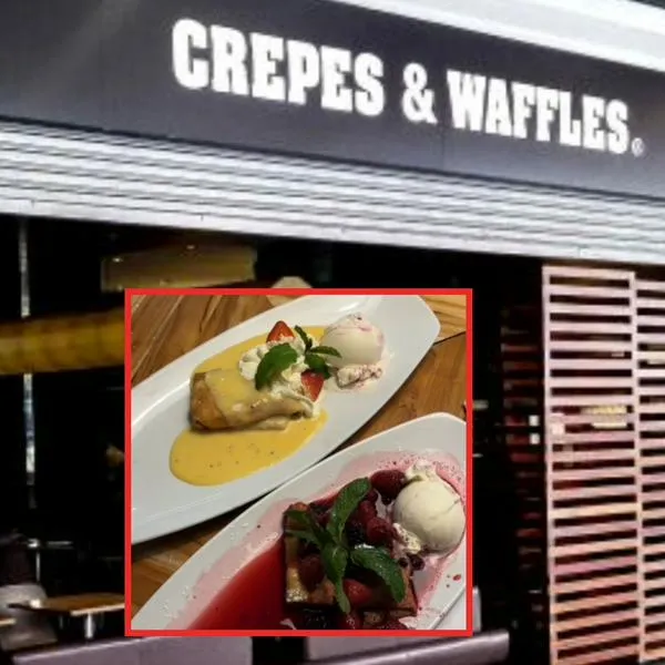 ¿Cuáles son los postres más raros y diferentes de Crepes & Waffles?