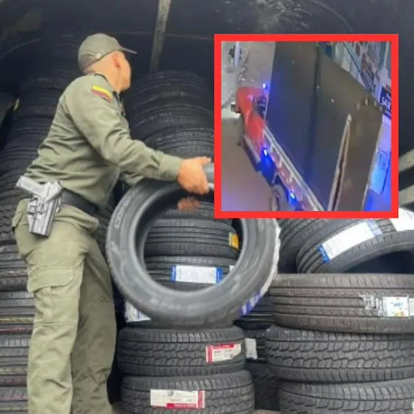 Robo de llantas en Bogotá: banda robó 112 ruedas avaluadas en $ 50 millones
