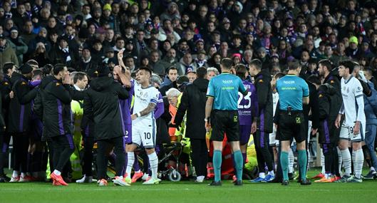  Edoardo Bove despertó tras desplomarse en Fiorentina-Inter, tras infarto