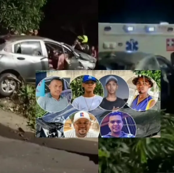 Luto en Turbaco, Bolívar: seis hombres murieron en un siniestro vial; el conductor que causó el accidente manejaba ebrio