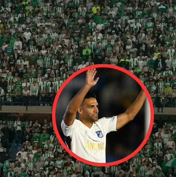 [Video] Hinchas de Atlético Nacional reclaman robo por penal pitado a Falcao