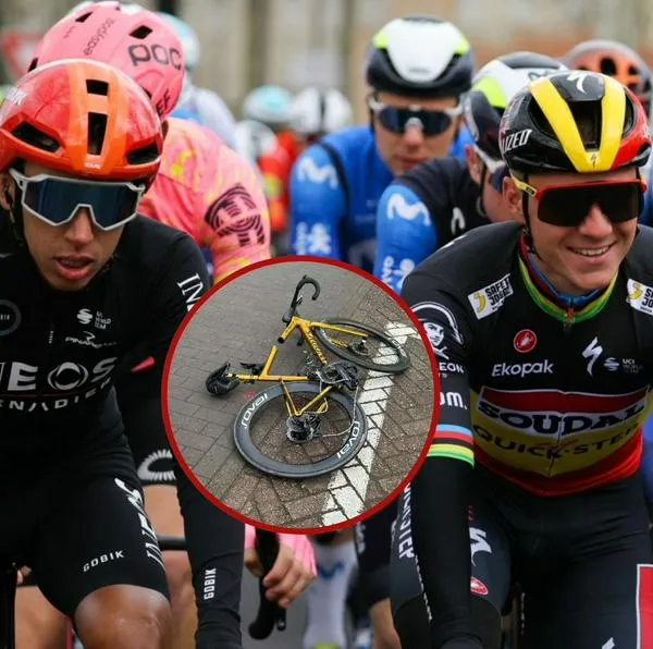 Accidente de Remco Evenepoel.
