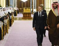 El presidente francés Macron, en busca de contratos en Arabia Saudita