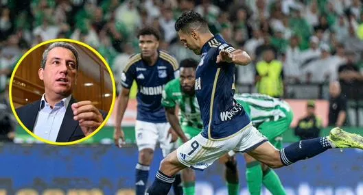 Presidente de Dimayor reaccionó a controversia por gol de Falcao y respaldó a Gallo