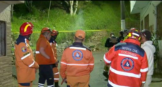 Niño de 8 años desapareció después de derrumbe en Bogotá y se cree que escapó de la casa