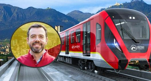 El alcalde Carlos Fernando Galán ilusionó a bogotanos con el metro y dice cuándo llegará el primer tren a la ciudad. Dio fecha pronta. 