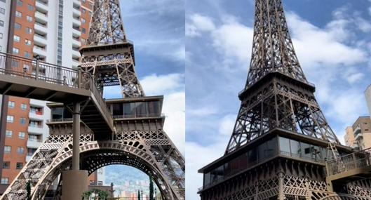 Torre Eiffel en Colombia: réplica de más de 40 metros