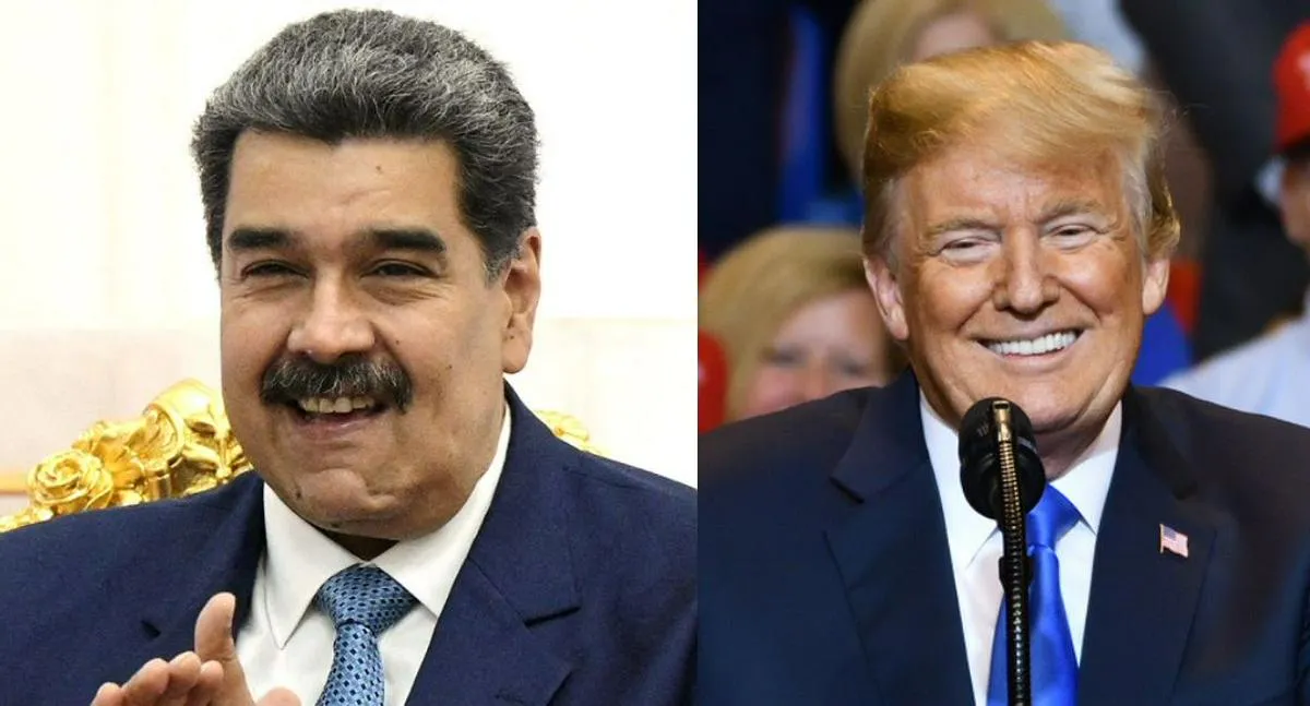 Nicolás Maduro ofreció ayuda a Donald Trump para erradicar bandas criminales