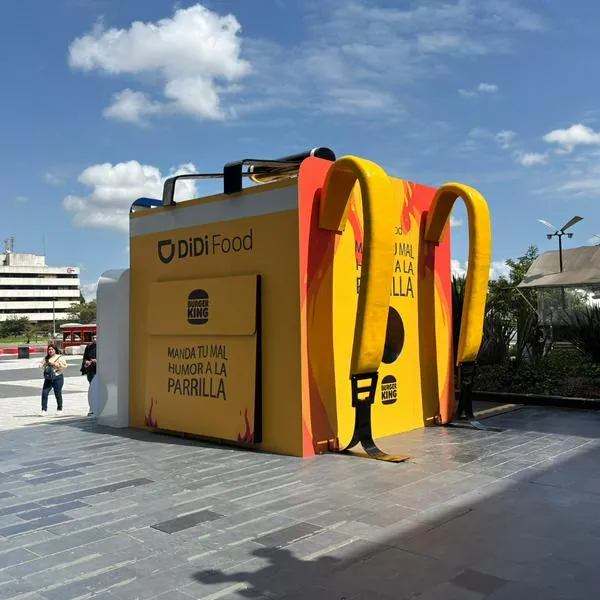 DiDi Food y Burger King: campaña en centros comerciales de Bogotá y premios de hamburguesas y más productos..