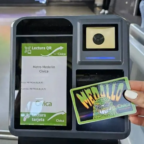 Tarjeta Cívica de Feid para el Metro de Medellín