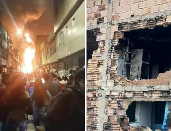 Incendio en Bosa (Bogotá): 45 familias ahora están en la calle y viven drama