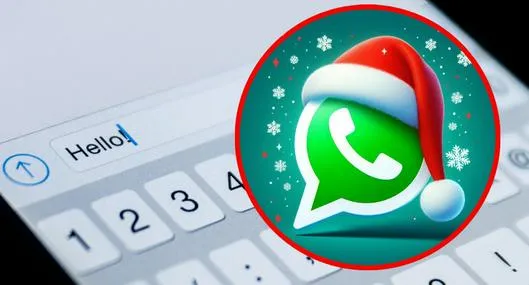 ¿Cómo activar el modo Navidad en WhatsApp y colocarle un gorro? 