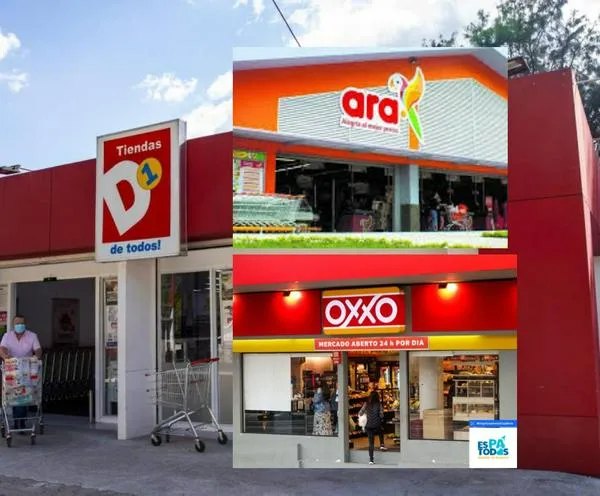 Tiendas D1, Oxxo y Ara dieron novedad con dinero en supermercados en Colombia