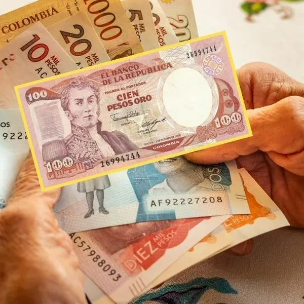 Así es el billete de 100 pesos oro que vale 80.000 pesos colombianos