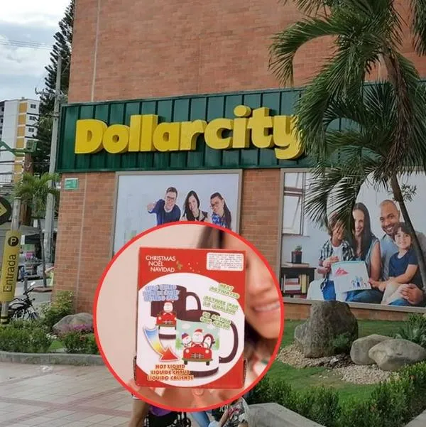 Dollarcity lanzó pocillo mágico que cambia de color para Navidad
