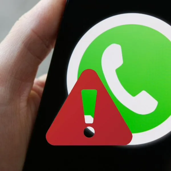 Imagen de referencia de alerta relacionada con WhatsApp.