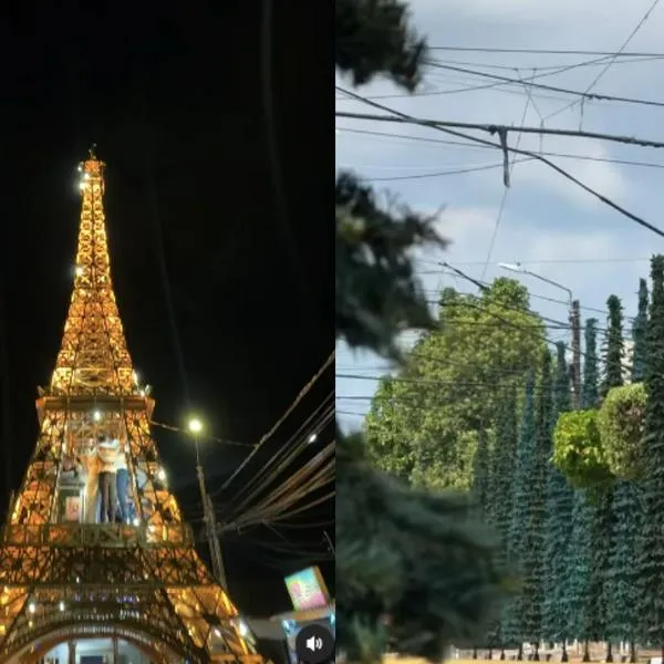 La réplica de París en Colombia: lugar con Torre Eiffel, Arco del Triunfo y más