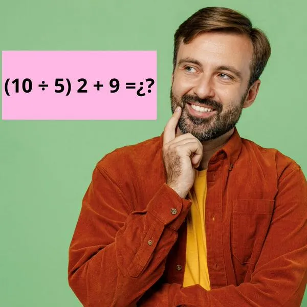¿Cuál es la respuesta de (10 ÷ 5) 2 + 9? Responda este desafío en segundos