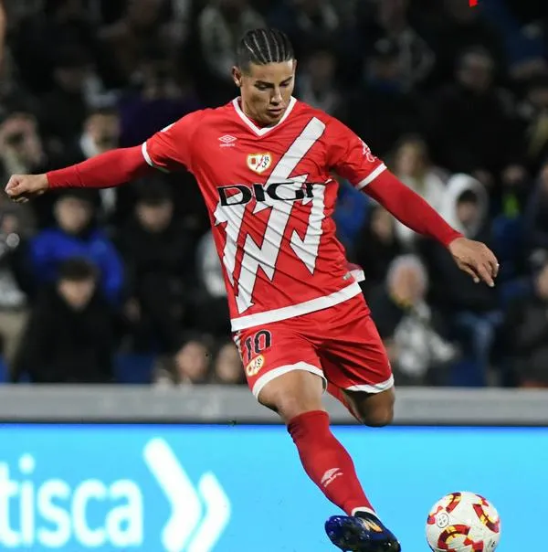 James Rodríguez habló de su situación en el Rayo Vallecano.