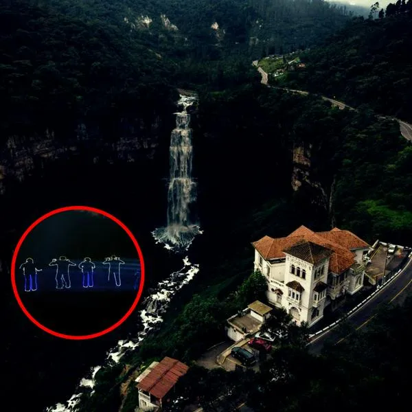 El Salto del Tequendama y su alumbrado navideño; plan cerca de Bogotá