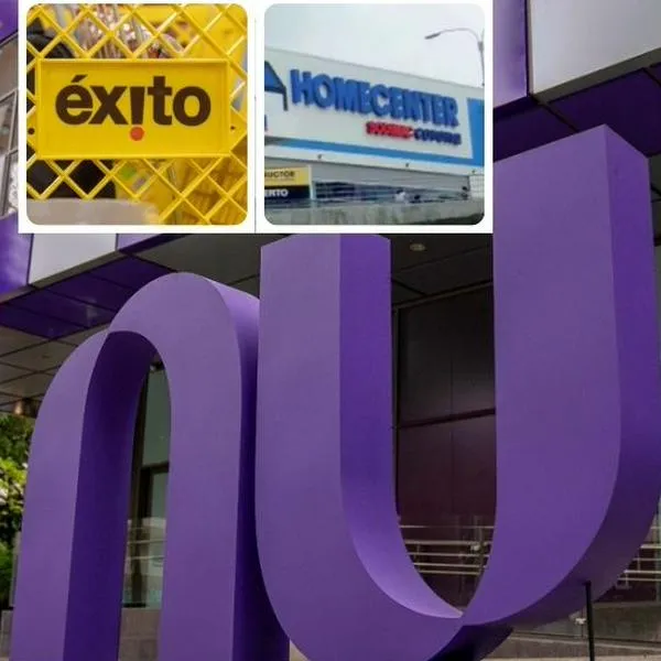 Fotos de Nubank, Éxito y Homecenter, en nota de Nubank dijo qué cambió para pagos en Colombia, clave en Éxito, Homecenter y más
