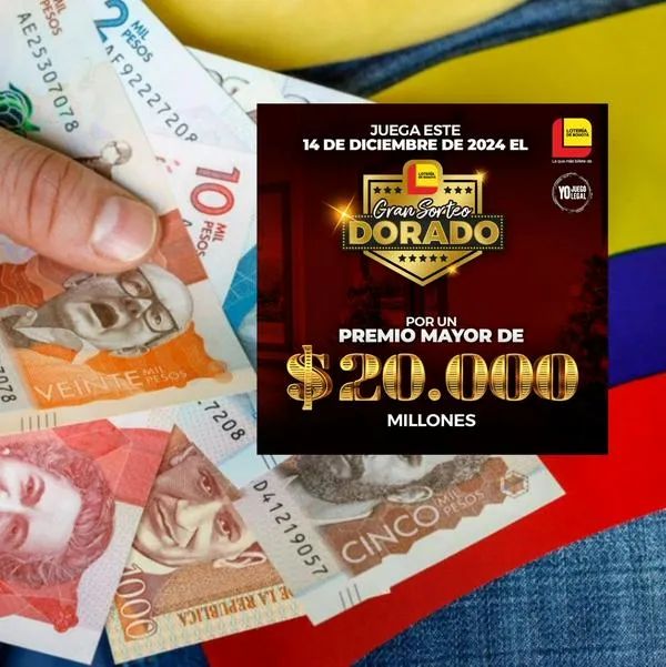 Sorteo Dorado de la Lotería de Bogotá: resultado de hoy 14 de diciembre