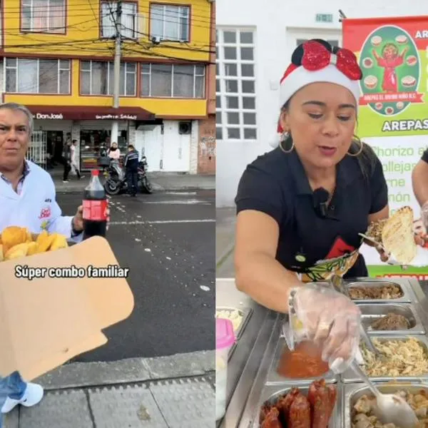 Empanadas y arepas baratas en Bogotá a propósito de comidas para las novenas