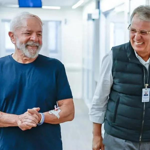 Luiz Inácio Lula da Silva, presidente de Brasil, fue dado de alta hospitalaria
