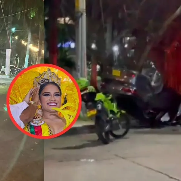 Exreina habría tenido accidente de tránsito con novio y hermano en Barranquilla