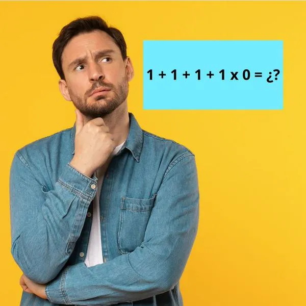 ¿Cuál es la respuesta de 1+1+1+1 x 0? Muchos se equivocan, hay truco para resolverlo