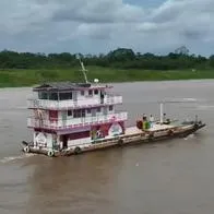 Barco de la Ruta Fluvial del Cuidado, inaugurado por el Ministerio de la Igualdad en Leticia.