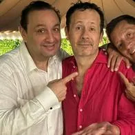 Director de 'La Mega' se casó a los 59 años e Inés María y Jorge Alfredo se robaron 'show'