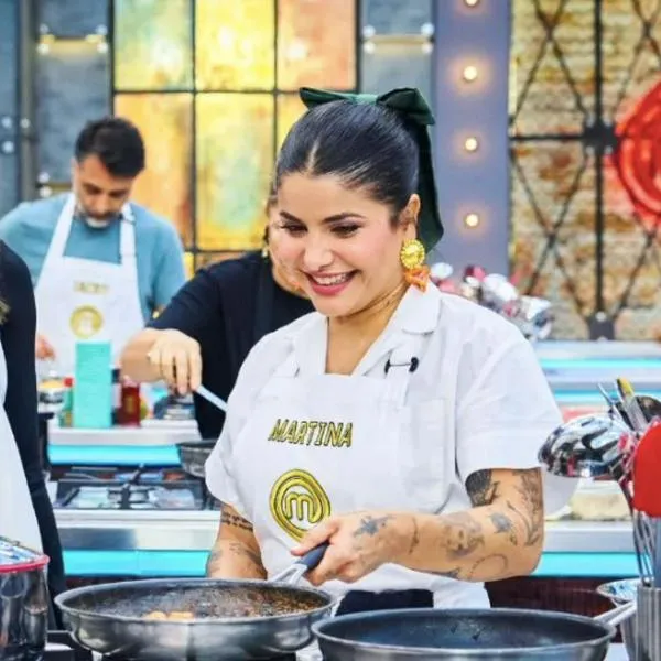 Martina, la peligrosa, presentó a su esposo en final de Masterchef: quién es