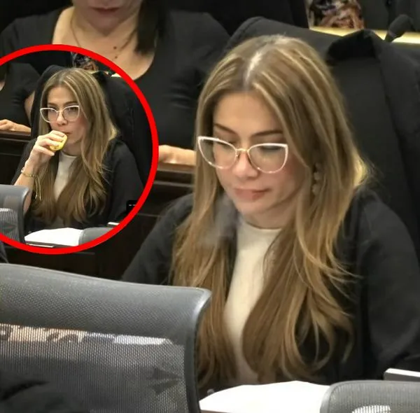 Cogieron a Catherine Juvinao usando cigarrillo electrónico dentro del Senado: video y qué pasó